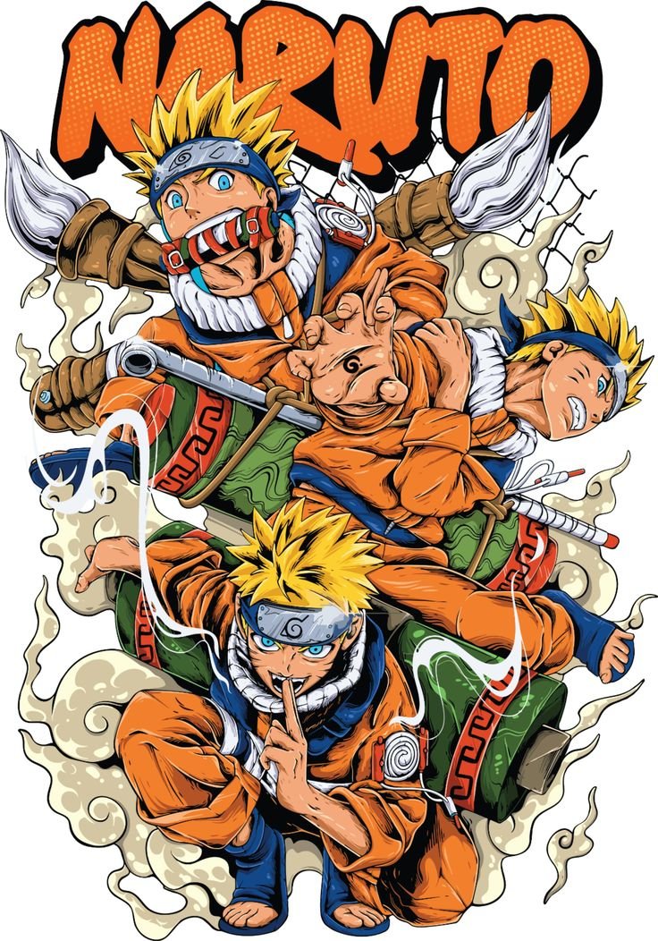 Estampa Naruto Classico